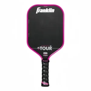 Vợt Pickleball Franklin FS Tour Dynasty 14mm/16mm Hồng Đen – Raw Carbon Cao Cấp Chuẩn Thi Đấu