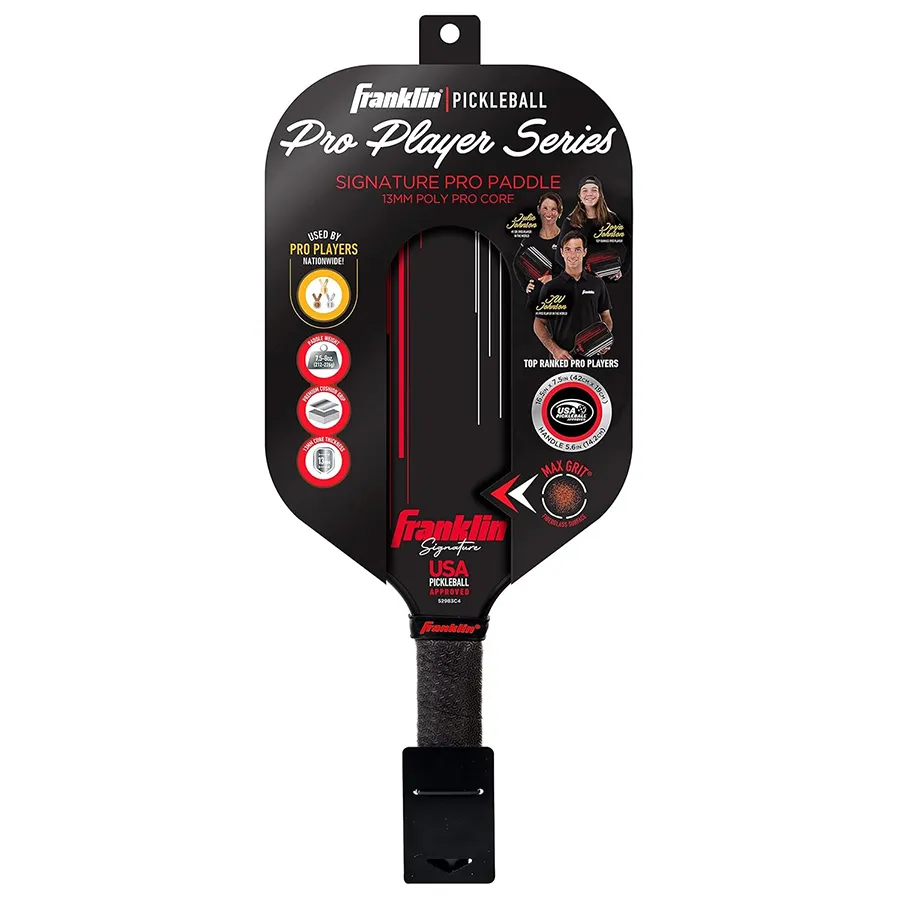 vot pickleball franklin pro player series signature paddle mau den 7