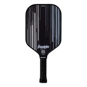 Vợt Pickleball Franklin Signature 13mm Đen – Raw Carbon Power Mạnh Chuẩn USAPA