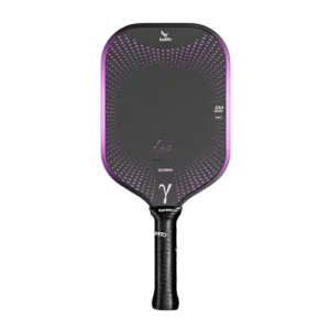 Vợt Pickleball Kamito Gamma 16mm Đen Tím – Carbon Kiểm Soát & Spin Cao