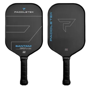 Vợt Pickleball Paddletek Bantam TKO-C 14.3mm Đen – Carbon Control & Spin Ổn Định
