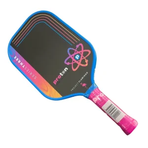 vot pickleball proton series 3 project flamingo paddle mau den phoi hong 3