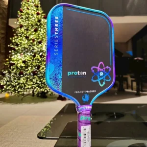 vot pickleball proton series 3 project peacock aurora version mau xanh den size 15mm 4