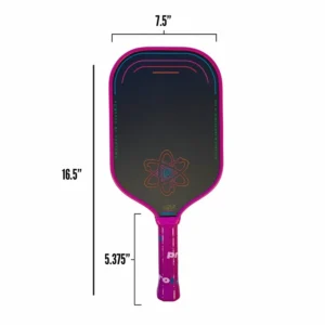 vot pickleball proton series three paddle raw carbon mau hong 4