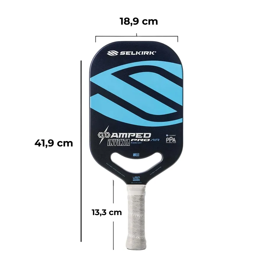 vot pickleball selkirk amped pro air invikta ppa mau xanh den 1