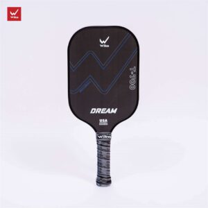 Vợt Pickleball Wika Dream Đen Xanh Dương – Nhẹ, Dễ Kiểm Soát & Bền Bỉ