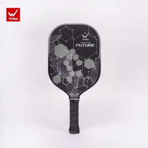 Vợt Pickleball Wika Future Xám Carbon T300 – Kiểm Soát Tốt & Bền Bỉ