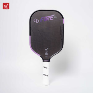 Vợt Pickleball Wika Quang Dương Fire Tím – Carbon Gen 6 X911 & FireCore