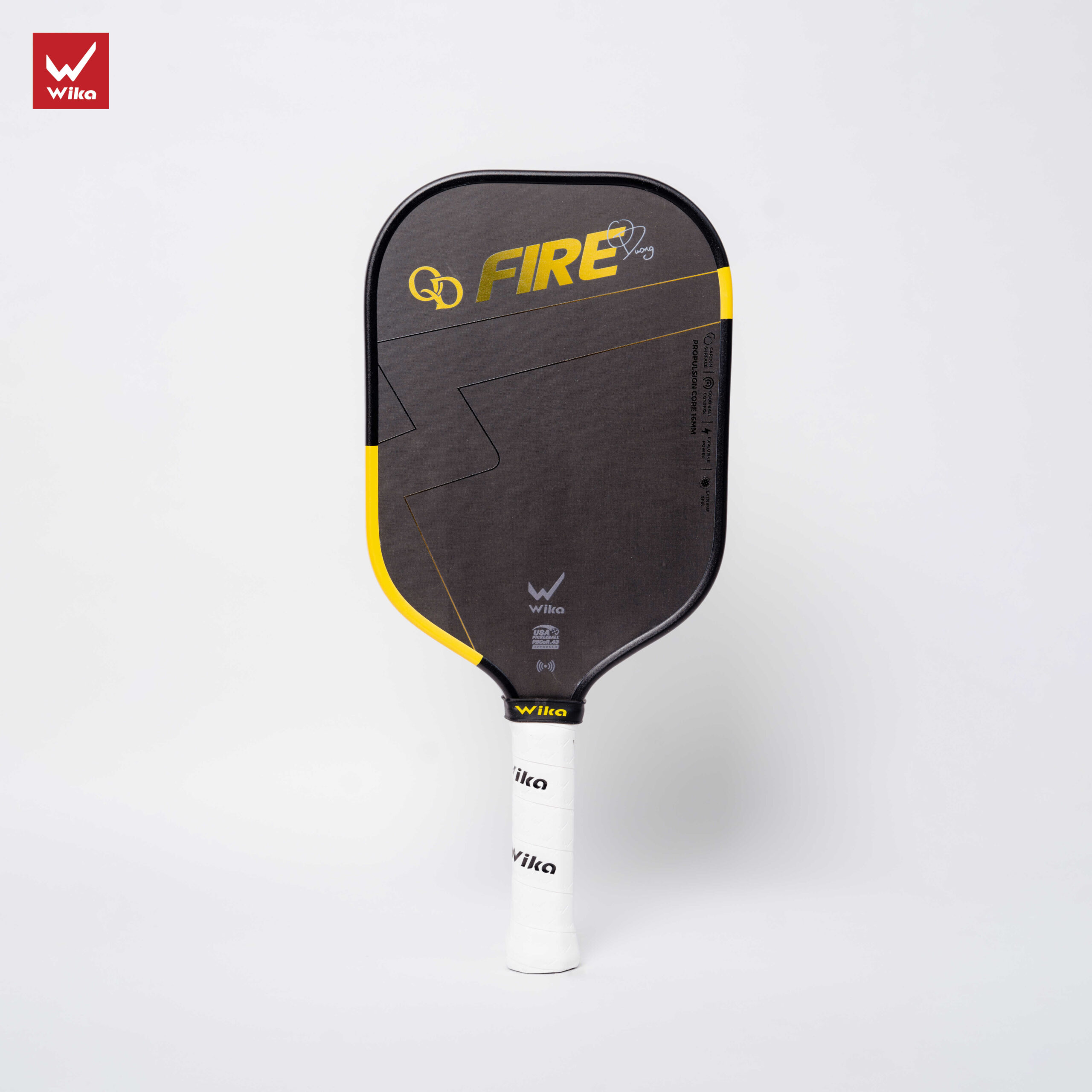 vot pickleball wika quang duong fire vang 2